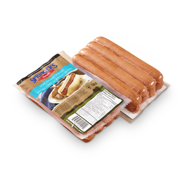 Pork and Beef Wieners  packaging image