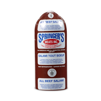 All Beef Salami packaging image