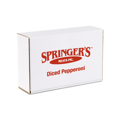 Diced Pepperoni packaging image